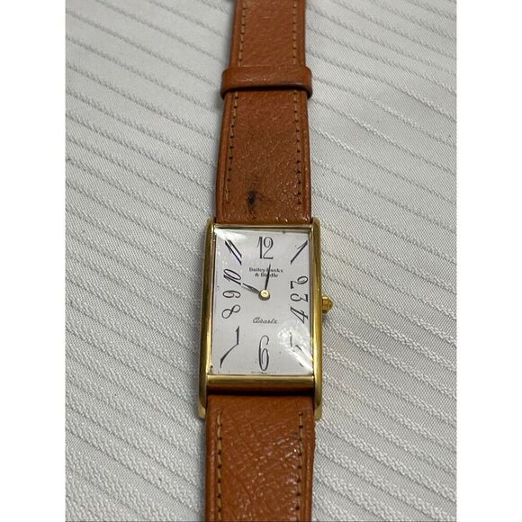 Bailey Banks & Biddle Art Deco Vintage Quartz Watch Needs Battery main image 4